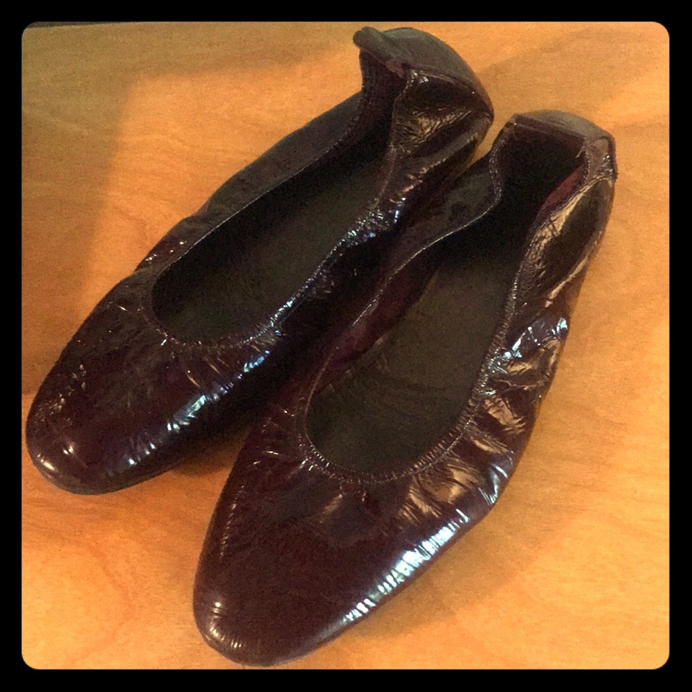 Arche patent burgundy ballet flats 40 France